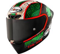 Suomy S1-XR GP Hickman 2024, casque intégral XS Noir/Vert/Rouge/Blanc Noir/Vert/Rouge/Blanc