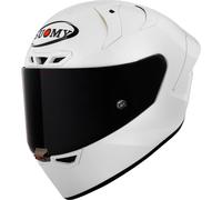 Suomy S1-XR GP Plain FIM E06 Casque, Blanc, Taille L (59/60)