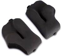 Suomy Speedstar 2, coussinets de joue XL Noir Noir