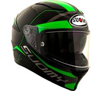Suomy Speedstar Rap Casque, noir/vert, Taille XS (53/54)