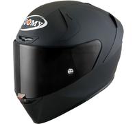 Suomy SR-GP EVO Plain, casque intégral XS Noir Mat Noir Mat