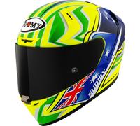 Suomy SR-GP EVO Top Racer, casque intégral XS Jaune Néon/Vert Néon/Bleu Jaune Néon/Vert Néon/Bleu