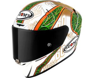 Suomy SR-GP Hickman Replica Casque, Blanc/Vert, Taille S (55/56)