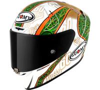 Suomy SR-GP Hickman Replica Casque, blanc-vert, taille S pour homme