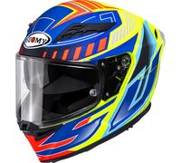 Suomy Stellar 2 Deepspace, casque intégral S Mat Bleu/Jaune/Rouge Mat Bleu/Jaune/Rouge