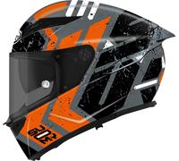 Suomy Stellar 2 Entropy Casque, Orange matt, Taille XXL (63)