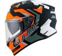 Suomy Stellar Swift, casque intégral XL Mat Orange/Gris/Blanc/Noir Mat Orange/Gris/Blanc/Noir