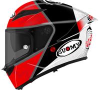 Suomy Suomy Stellar 2 Pecco Bagnaia Replica 2022, casque intégra L Rouge/Noir/Blanc Rouge/Noir/Blanc