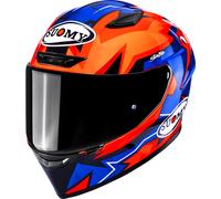 Suomy Track-1 Firestorm, casque intégral XS Noir/Bleu/Orange Noir/Bleu/Orange