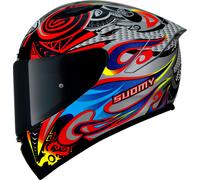 Suomy Track-1 Flying, casque intégral M Rouge/Gris Clair/Bleu/Jaune Rouge/Gris Clair/Bleu/Jaune