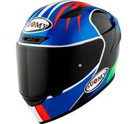 Suomy Track-1 Pecco Mugello 2022, casque intégral XL Noir/Bleu/Vert/Rouge Noir/Bleu/Vert/Rouge