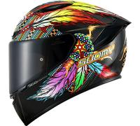 Suomy TX-Pro Chieftain Multi Carbon, casque intégral L Noir/Rouge/Mauve/Jaune Noir/Rouge/Mauve/Jaune