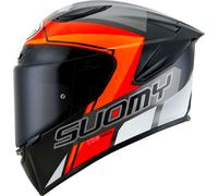 Suomy TX-Pro Glam Carbon, casque intégral L Orange/Noir/Gris Clair/Blanc Orange/Noir/Gris Clair/Blanc