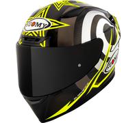 Suomy TX-Pro Neil Hodgson, casque intégral XL Noir/Gris/Blanc/Jaune Néon Noir/Gris/Blanc/Jaune Néon