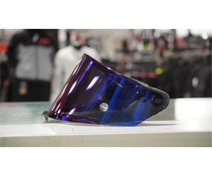 Suomy Viseur S1-XR Gp / Sr-Gp Evo / Speedstar 2 / Kyt KX-1 Race (Bleu Miroir)