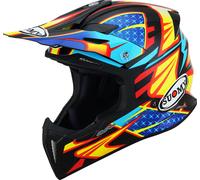 Suomy X-Wing Duel Casque Motocross, noir/jaune, Taille XS (53/54)