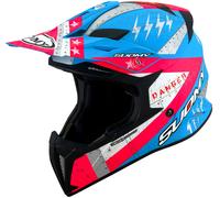 §Casque Cross Suomy X-Wing Jetfighter Rose Mat§