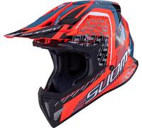 Suomy X-Wing Motley Casque de motocross, noir/rouge, Taille S (55/56)