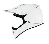 Suomy X-Wing Plain, casque à croix XS Blanc Blanc