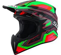 Suomy X-Wing Subatomic Casque de motocross, noir-vert, taille XL pour homme