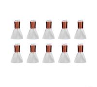 Suona Lot de 10 anches en plastique et cuivre Design compact pour instrument national chinois Taille M