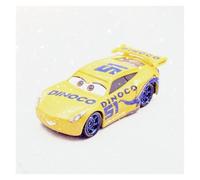 SuoSuo LZWJD Pixar Cars 3 Chick Hicks Police McQueen Mater Fabuleux Hudson 1: 55 Diecast Métal Alliage Modèle Voiture de Voiture pour garçons (Couleur : Dinoco Cruz Ramirez)