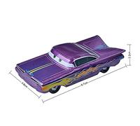 SuoSuo LZWJD Pixar Cars 3 Chick Hicks Police McQueen Mater Fabuleux Hudson 1: 55 Diecast Métal Alliage Modèle Voiture de Voiture pour garçons (Couleur : Purple Ramone)