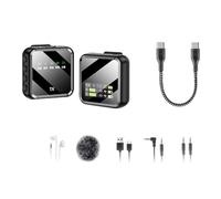 Suoumwa 1 Drag 1 Connecteur Type-C Microphone M32S éCran LCD sans Lavalier Suppression du Bruit Reverb Microphone Bluetooth