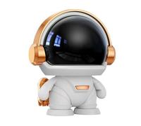 Suoumwa 1 Enceinte Bluetooth sans Astronaute Mignonne Robot Spatial de Bureau Subwoofer Bluetooth en Plastique pour en Plein Air Cadeau-A