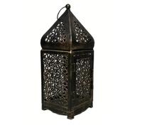 Suoumwa 1 Lanterne Vintage en Métal, Bougeoir, Décoration de Table, sans Bougie, ZTFD-48S