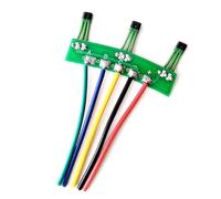 Suoumwa 10Pcs Capteur de Hall pour Véhicule Électrique 10G 3144 3143 Câble Moteur Pièces de Carte PCB avec Fils à 120 Degrés Panneau Électrique
