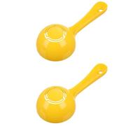 Suoumwa 2 Cuillères à Riz, Moule Antiadhésif, Polypropylène, Forme Hémisphérique Moderne et Pratique, Lavable en Lave-vaisselle