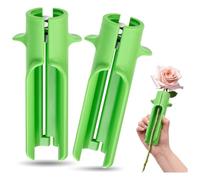 Suoumwa 2 Pièces de Décapant pour Rosiers, Outil pour Enlever Les Épines des Feuilles, Fleuriste à Domicile, Jardinage, Floral