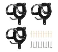 Suoumwa 3 Compte Horse Bridle Rack Rack Bridle Bracket Bridle Crochets pour Horse Barn Supplies