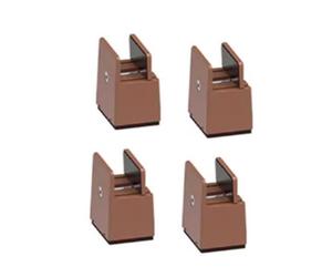 Suoumwa 4 Pieds de Chaise Réglables avec Pince à Vis 5 cm pour Canapés, Tables, Lits, Meubles Robustes avec Pince à Vis