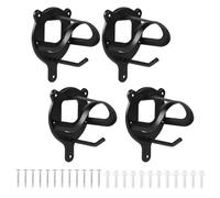 Suoumwa 4pcs Horse Tack Storage Halter Henter Metal Bridle Crochets avec Tubes et Vis à Vis Murn Horse Barn