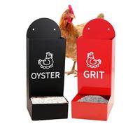 Suoumwa Alimentateur de D'Huître pour Poules - Accessoire pour Poulailler Automatique