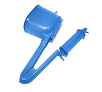 Suoumwa Applicateur de Coloration Capillaire Professionnel à Rouleaux et Peigne 2-En-1, Outil de Soin Capillaire pour Salon de Coiffure ou Usage Domestique, Bleu