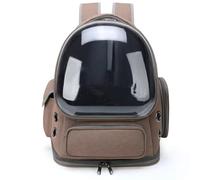 Suoumwa Backpack de Voyage de Chat Respirant et Spacieux, Porte-Animaux en Plein Air avec Vue Transparente, Parfaite pour la Randonnée