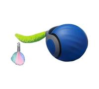 Suoumwa Balle Interactive pour Chat avec Jouet pour Chat D'Intérieur avec Évitement Intelligent des Obstacles, Longue Durée de Vie de la Batterie, Bleu