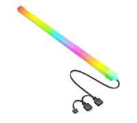 Suoumwa Bande Lumineuse en Silicone à Quatre Côtés, Lumière Colorée, Barre Lumineuse Dream Light