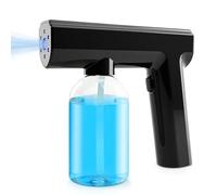 Suoumwa Barber Water Mister Brumisateur Électrique sans Brumisateur d'eau Brumisateur à Vapeur Désinfection Outil de Brumisation de Jardin Noir