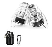Suoumwa Bouchons D'Oreilles Zound pour Concerts, Bouchons D'Oreilles pour Moto, Bouchons D'Oreilles Zound pour Musiciens avec Étui de Transport pour Concerts