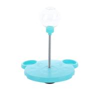Suoumwa Boule de Nourriture Interative pour Animal de Compagnie Intérieure Interactive Gâteau Jouet pour Animaux de Compagnie Fournit Le Bleu