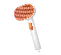 Suoumwa Brosse à Cheveux pour Chat, Brosses à Chat pour D'Intérieur Toilettage et Mue, Brosse Autonettoyante pour à Poils Courts et Longs