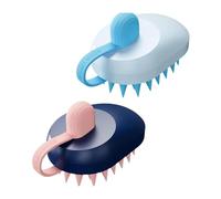 Suoumwa Brosse de Massage du Cuir Chevelu Fournitures de Lavage Multifonctionnelle Massage A