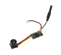 Suoumwa Caméra Micro FPV AIO 5.8G 25MW Émetteur 40 Canaux 700TVL Transmetteur LST-S4+ Caméra FPV avec OSD Pièces pour Drone de Course RC