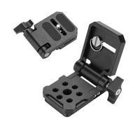 Suoumwa Caméra Pliante L Support Plaque de Libération à Commutation Horizontale Verticale Stabilisateur de Monopode Trépied Accessoires
