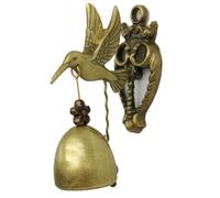 Suoumwa Cloches à Vent et Carillons Muraux au Style Nostalgique, avec des Sonnettes en Forme d'animaux.