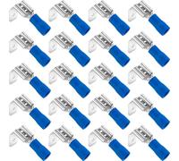 Suoumwa Connecteurs à Cosse Spade Déconnectez L'Assortiment de Kits de Cosse Piggyback/Mâle Semi-Isolée pour Câbles, 16-14 AWG.